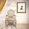 thumbnail image 3 of Shefranov, Olga 15x18 Gold Ornate Wood Framed with Double Matting Museum Art Print Titled - Hippo, 3 of 4
