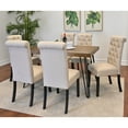 thumbnail image 5 of 4-Leg Table Base 7-Piece Dining Set / Provide Stable Seating, 5 of 7