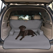 K&H Pet Products Bolster Cargo Cover Gray 54 Inches Standard/Mid-Size Vehicle