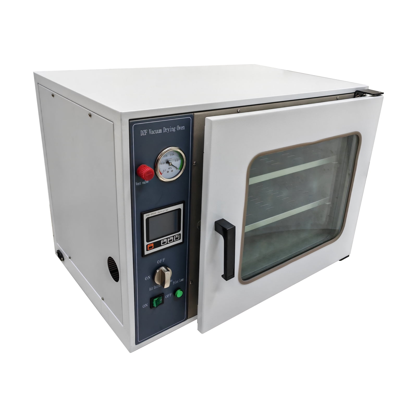 1.9 Cu Ft Digital Vacuum Drying Oven 304 Stainless Steel Industrial Laboratory Drying Chamber 110V