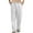 White, variant on BKQCNKM Pantalones De Hombre Men's Pants Male Solid Loose Casual Pant Trouser Cotton Long Pant Trouser Elegant Loose Pant Trouser Sweatpants 1Pc Pant Black 2XL
