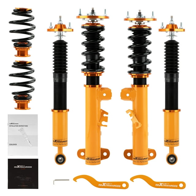 Maxpeedingrods Coilover Suspension Kit 24 Way Damper For BMW E36 Sedan/Coupe/Convertible 90-99