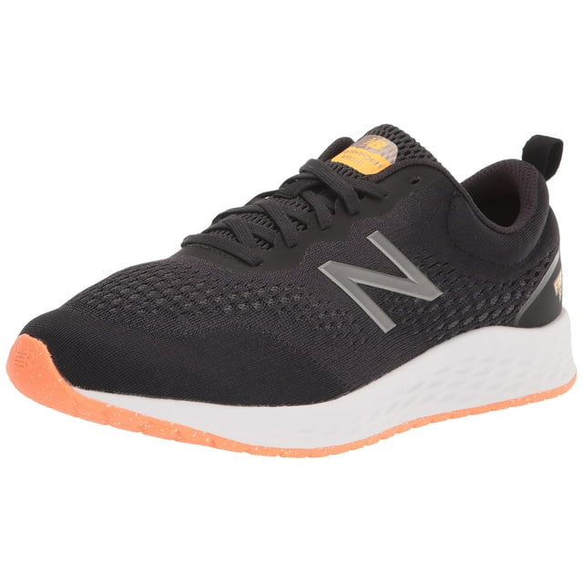 New Balance Fresh Foam Arishi V3 - Zapatillas Para Correr Para Hombre, Color Negro Y Naranja, 12 X-Wide