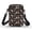 Cat and Rose Pattern, variant on HELLHERO Starry Night Butterfly Crossbody Bags for Men, Women Polyester Women Messenger Bag with Zipper Closed