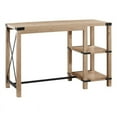thumbnail image 1 of 55" Wood and Metal X Kitchen Island - White Oak, 1 of 6