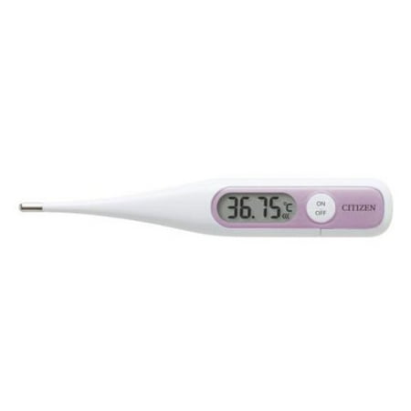 

Citizen Electronic Thermometer CTEB503L Women s 30 Seconds Backlit CTEB503L White