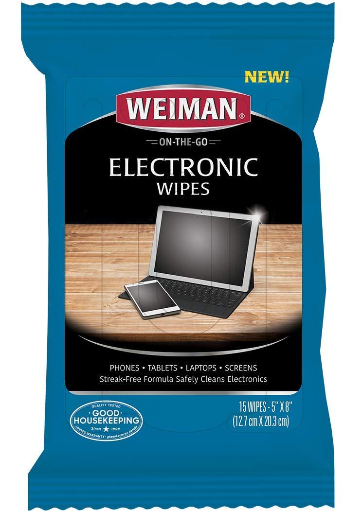 WEIMAN ELECTRONICS WIPES 15CT