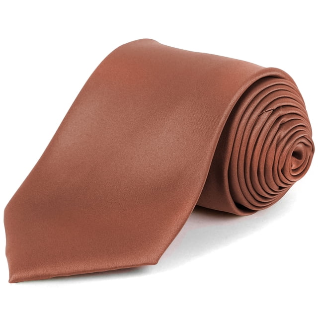 Corbata Umo Lorenzo Lorenzo Classic de poliéster satinado oxidado 145x8 cm