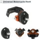 thumbnail image 5 of Gancho colgante ajustable para motocicleta, gancho doble tipo cuerno, soporte para casco y equipaje para scooters y bicicletas, negro y naranja, 1 Pc, 65mm, 5 of 7