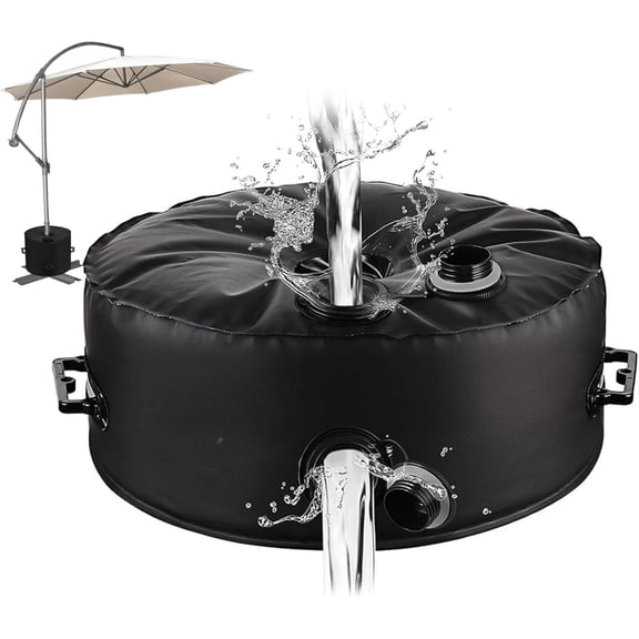 Umbrella Base Weight Water Bag, Weatherproof Fillable Heavy Duty Weight Bag for Outside Umbrella Stand, Water Weights for Umbrella Stand, Furniture Leg Weights, Up to 25 lbs