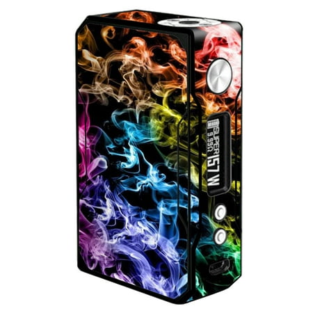 Skins Decals For Voopoo Drag 157W Vape Mod / Colorful Smoke (Best Vape Smoke Tricks)