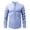 Light Blue, variant on QHFBli Men's Dress Shirt Regular Fit Stretch Stain Shield Long Sleeve Solid Business Wedding Button Down Shirts