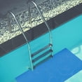 thumbnail image 2 of Alfombrilla de escalera para piscina, 9.1 x 23.6 pulgadas, almohadilla protectora antideslizante para peldaños de piscina para revestimiento de piscinas sobre el suelo y escaleras (azul, textura, 2 of 5