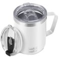 thumbnail image 1 of Taza de café WETOWETO de acero inoxidable con aislamiento al vacío de 400 ml, 1 of 6