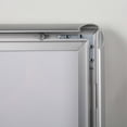 thumbnail image 3 of M&T Displays Best Buy LEDbox LED Backlit Poster Frame 20x30 Inch Silver 1" Aluminum Profile Front Loading Photo Picture Advertisement Sign Holder Mitered Corner Anti Glare Cover, 3 of 8