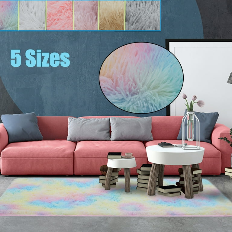 Luxury Area Rugs For Living Room, Modern Abstract Extra Soft And
