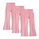 thumbnail image 2 of Pantalones largos, pantalones acampanados para niñas, pantalones de cintura alta, pantalones largos deportivos de otoño para niñas de talla mediana, pantalones para niñas, 2 of 9