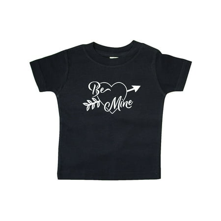 

Inktastic Be Mine Valentine s Day Arrow and Heart in White Gift Baby Boy or Baby Girl T-Shirt