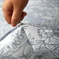 thumbnail image 6 of Elegant and Chic Winter Brush Reversible Soft 3-Piece Duvet Cover Set by Southshore Fine Linens, 6 of 6