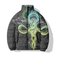 thumbnail image 5 of Ropa para hombre con estampado de estrellas Chaquetas para hombre cómodas y elegantes Ropa de algodón para hombre de moda Parkas casuales y versátiles, 5 of 5