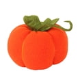 thumbnail image 2 of Vivcore Plush Velvet Pumpkin Decor For Fall Soft Fleece Pumpkin Ornament For Thanksgiving Halloween Table Centerpiece Mantel Shelf Farmhouse Autumn Home Decoration, 2 of 9