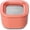 Perracotta, variant on Caraway Mini Square Food Storage Container - 1.75 Cup Glass Storage Container for Food - Ceramic-Coated Glass - Air Release Technology - Compact & Stackable Design - Cream