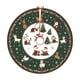 thumbnail image 2 of Washable Christmas Tree Skirt Christmas Tree Rug Decor Short Pile High-Definition Printed Christmas Tree Skirt, 2 of 6