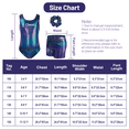thumbnail image 6 of Gymnastics Leotards for Girls with Cross Back,Sparkly Dance Leotard Unitards with Shorts and Hair Band Biketards Outfit for 5-10 Years, 6 of 11