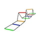 thumbnail image 5 of Escalera de agilidad Strade Fareast Limited 8 rejillas Ajustable Plegable entrenamiento de coordinación, 5 of 8
