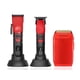 thumbnail image 1 of Paquete de barbero Supreme Trimmer 3 en 1 | Cortapelos de 2 velocidades, recortadora de 2 velocidades y afeitadora Crunch Foil | Kit cortapelos profesional para hombre | Rojo, 1 of 9
