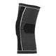 thumbnail image 5 of Rodillera de nailon tejida con almohadilla de silicona para hacer ejercicio, correr, Protector deportivo, color negro S, 5 of 14