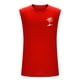 thumbnail image 5 of Camiseta sin mangas de cuello redondo para hombre, jersey deportivo de alta elasticidad, cuello redondo, sin mangas, ropa deportiva para hombre musculoso, camiseta sin mangas de algodón para hombre, 5 of 5