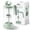 Green, variant on MUM TO MUM 32oz Glass Formula Mixing Pitcher, Microplastic-Free Design, Leak-Proof Breastmilk Storage with Silicone Seal, Dishwasher Safe & Thermal Shock Resistant (Light green)