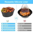 thumbnail image 2 of CSChome Doublure de Pot à Ragoût en Silicone Facile à Utiliser Résistant à l'Usure de Qualité Alimentaire Résistant à la Température Longue Durée Compartiment pour Mijoteuse, 2 of 6