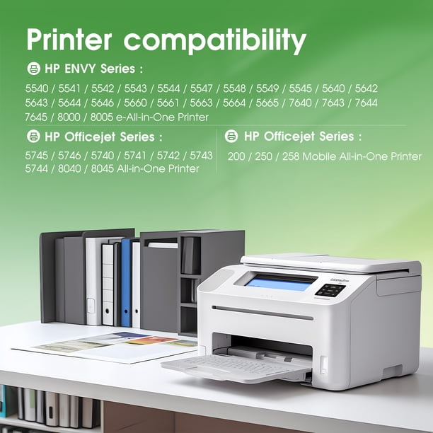 62XL XXL Ink Cartridges for HP 62 XL Envy 7640 7645 5540 5640 5660 5661 5663 62XL XXL Ink Cartridges for HP 62 XL Envy 7640 7645 5540 5640 5660 5661 5663