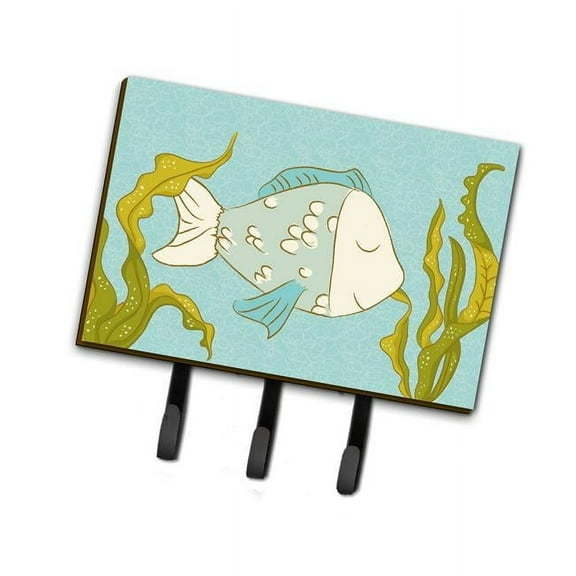 Blue Fish Leash or Key Holder