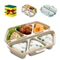 thumbnail image 2 of 6 in 1 Onigiri Mold, 6 in One Onigiri Mold, Triangle Rice Ball Mold, Quick to Make and Easy to Store, Easy to Carry and Clean Can Be Used as a Rice Container For Seaweed Rice Balls Sushi Musubi, 2 of 8