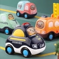 thumbnail image 1 of Coches de juguete para bebé coches suaves y resistentes coche de tracción hacia atrás Mini coche de carreras juguete educativo para niños y niñas de 1 2 3 4 y 5 años, 1 of 4
