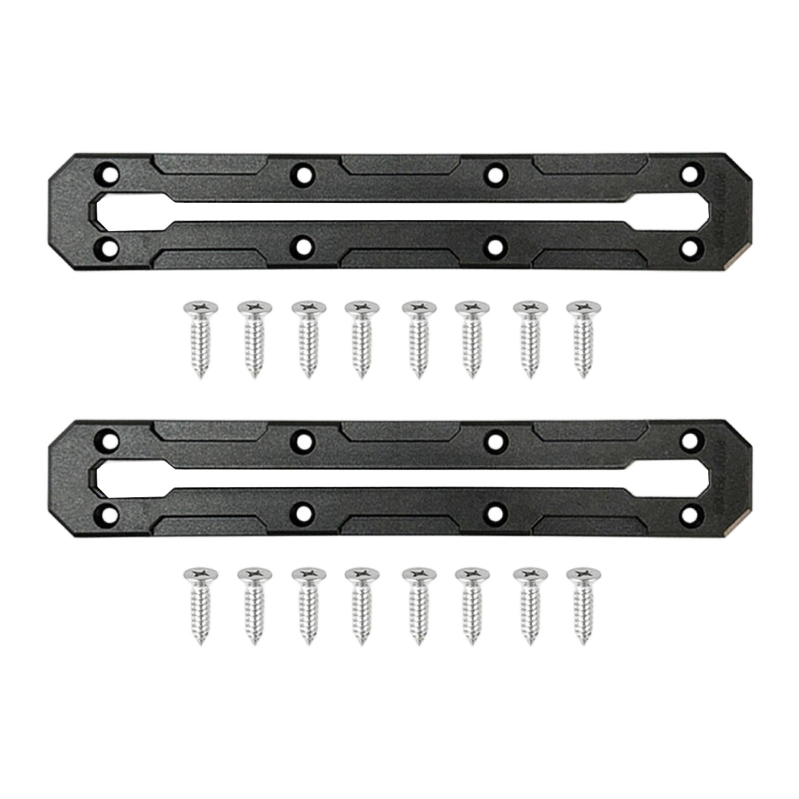 Baoblaze 2 Pieces Kayak Track Accessories, Kayak Gear Track Mount Kayak Low Profile Track 9 inch
