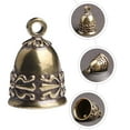 thumbnail image 5 of BESTYASH 2Pcs Diy Brass Decor Golden Brass Bell Key Buckle Home Decoration for Friends, 5 of 7