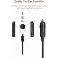 thumbnail image 3 of BESTEK 150W 2-Socket Cigarette Lighter Power Adapter DC Outlet Splitter 3.1A Dual USB Car Charger for iPhone X/8/7/6s/6 Plus, iPad, Samsung Galaxy S6/S6 Edge and More, 3 of 7