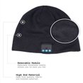 thumbnail image 4 of Wireless Headset Smart Cap Bluetooth Soft Warm Beanie Hat Headphone Speaker Mic Winter Hat for Outdoor Sport, 4 of 4