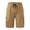 Khaki-R9, variant on Men's Cargo Shorts Multi Pockets Twill Elastic Waistband Shorts Pants Drawstring Ripstop Straight Leg Cargo Shorts Summer Outdoor Work Casual Lightweight Golf Shorts,Blue M