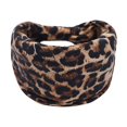 thumbnail image 2 of Diadema suave Boho BRILLAR Estampado Flores Leopardos juego de 2, 2 of 5