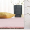 thumbnail image 4 of SAFAVIEH Faux Rabbit Fur Daven Solid Polyester Machine Washable Runner Rug, Pink, 2'3" x 8', 4 of 7