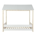 thumbnail image 6 of Powell Allyson Kid's Playhouse Bed with Adjustable Canopy, Twin, White, 6 of 15