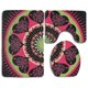 thumbnail image 1 of Juego de alfombras de baño ABPHQTO San Valentín Mandala Corazón 3 piezas Cont-CHAPPLE-17585, 1 of 2