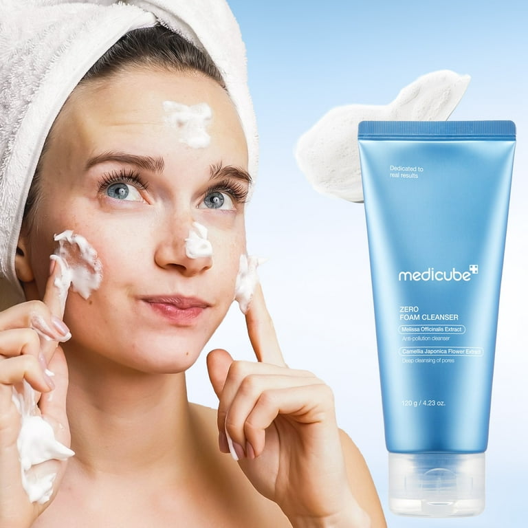 2PCS Medicube Zero Foam Cleanser for Sensitive Skin - Sebum