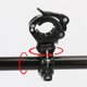 thumbnail image 3 of Soporte para linterna, Soporte de montaje para bicicleta Soporte para linterna Clip para antorcha Rotación 360 negro Kuyhfg Bienvenido a Kuyhfg, 3 of 5