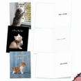 thumbnail image 5 of 20 Miss You Note Cards with Envelopes (4" x 5.12") - Miss U Kitties Miss You (10 Designs, 2 Each) AM3365MYG-B2x10, 5 of 6